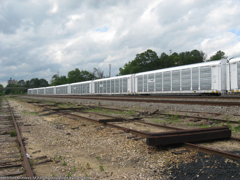 Providence &amp; Worcester autoracks fresh out of the shop